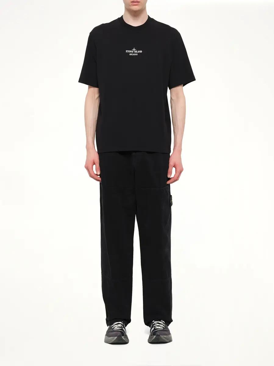 Stone Island 2100033 Cotton Logo T-shirt | Thumbnail 7 Stone Island 2100033 Cotton Logo T-shirt | Thumbnail 7
