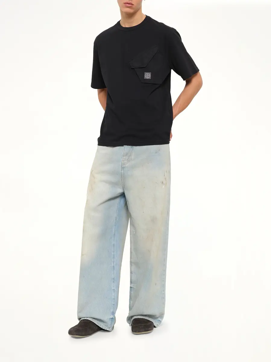 Stone Island 2100008 Cotton Pocket T-shirt | Thumbnail 4 Stone Island 2100008 Cotton Pocket T-shirt | Thumbnail 4
