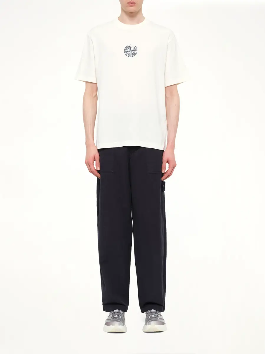 Stone Island 2100001 Cotton Compass Print T-shirt | Thumbnail 7 Stone Island 2100001 Cotton Compass Print T-shirt | Thumbnail 7