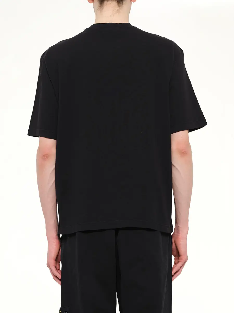 Stone Island 2100030 Cotton Compass Patch T-shirt | Thumbnail 5