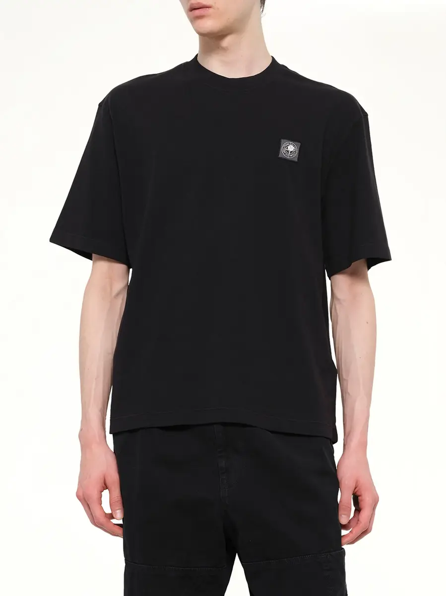 Stone Island 2100030 Cotton Compass Patch T-shirt | Thumbnail 6