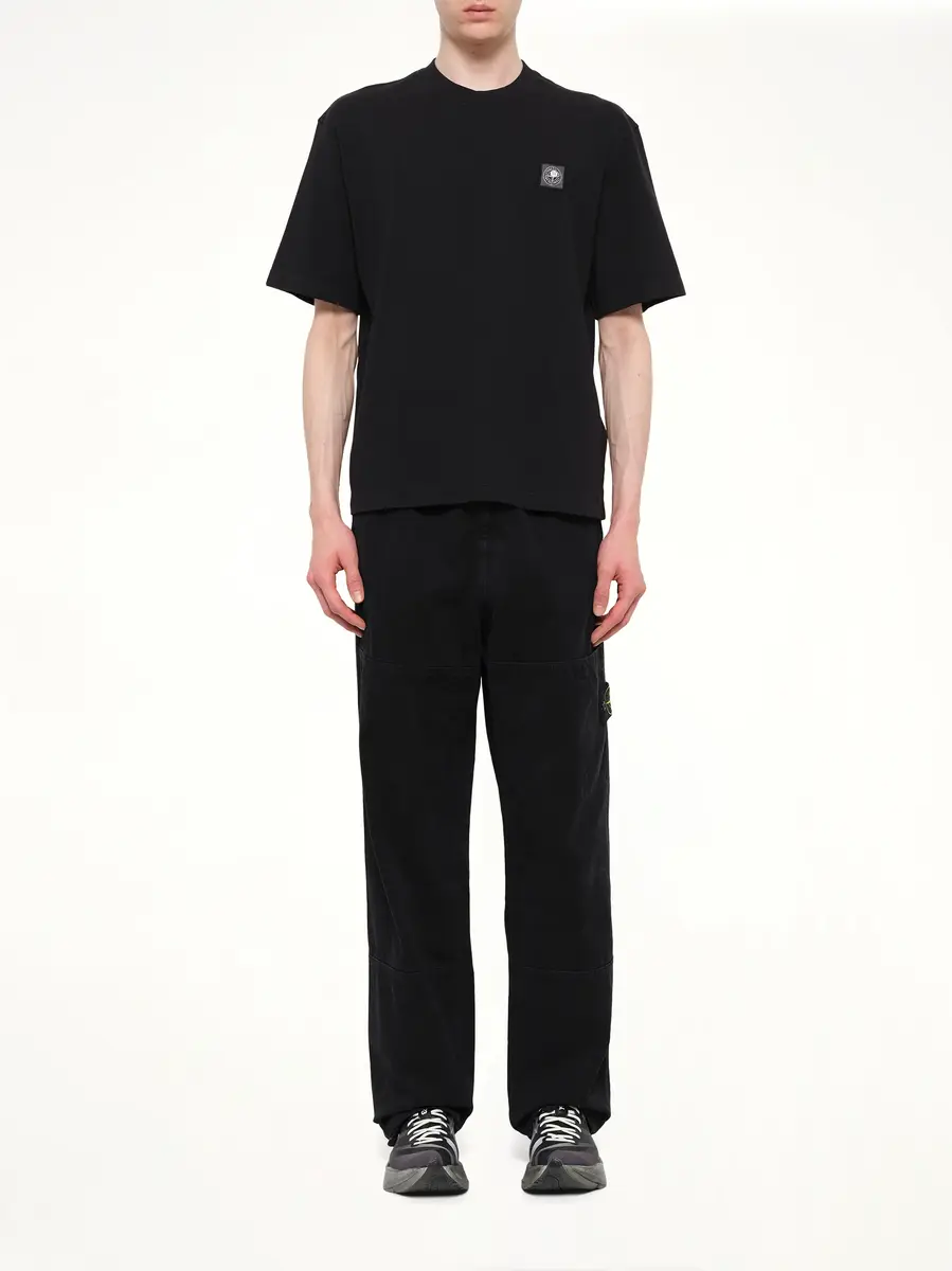 Stone Island 2100030 Cotton Compass Patch T-shirt | Thumbnail 7