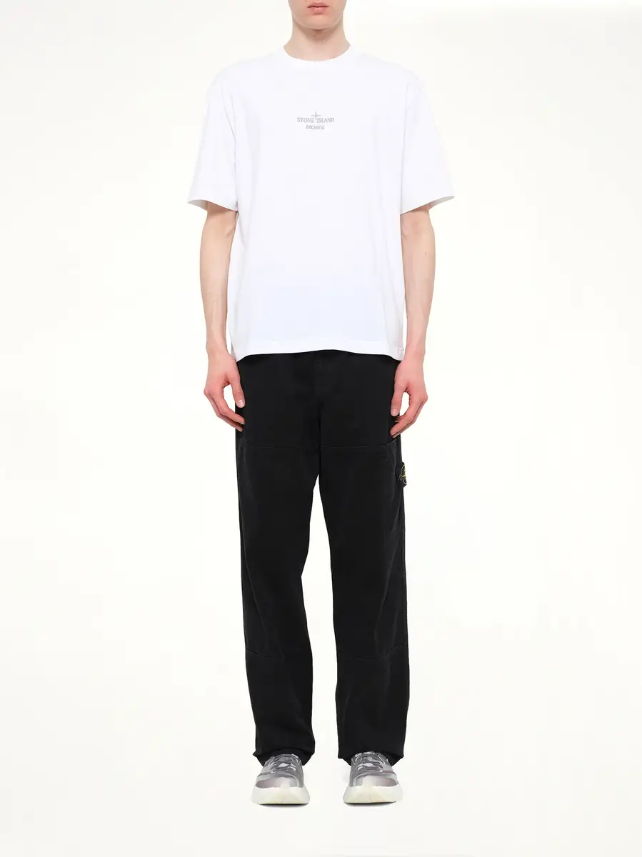 Stone Island 2100033 Cotton Logo T-shirt | Thumbnail 7 Stone Island 2100033 Cotton Logo T-shirt | Thumbnail 7