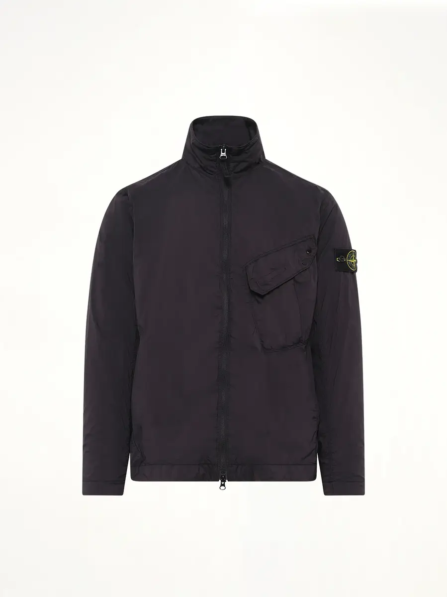 Stone Island 1200015 Ultra Light Nylon Stretch Zip Shirt | Thumbnail 2 Stone Island 1200015 Ultra Light Nylon Stretch Zip Shirt | Thumbnail 2