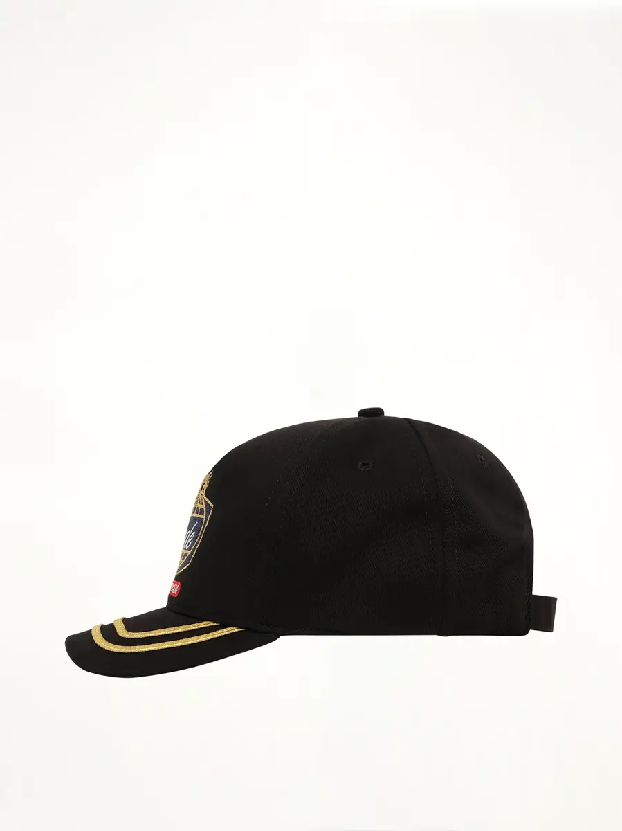 Rhude Rhude Safari Crest Hat in Black/navy | Thumbnail 2