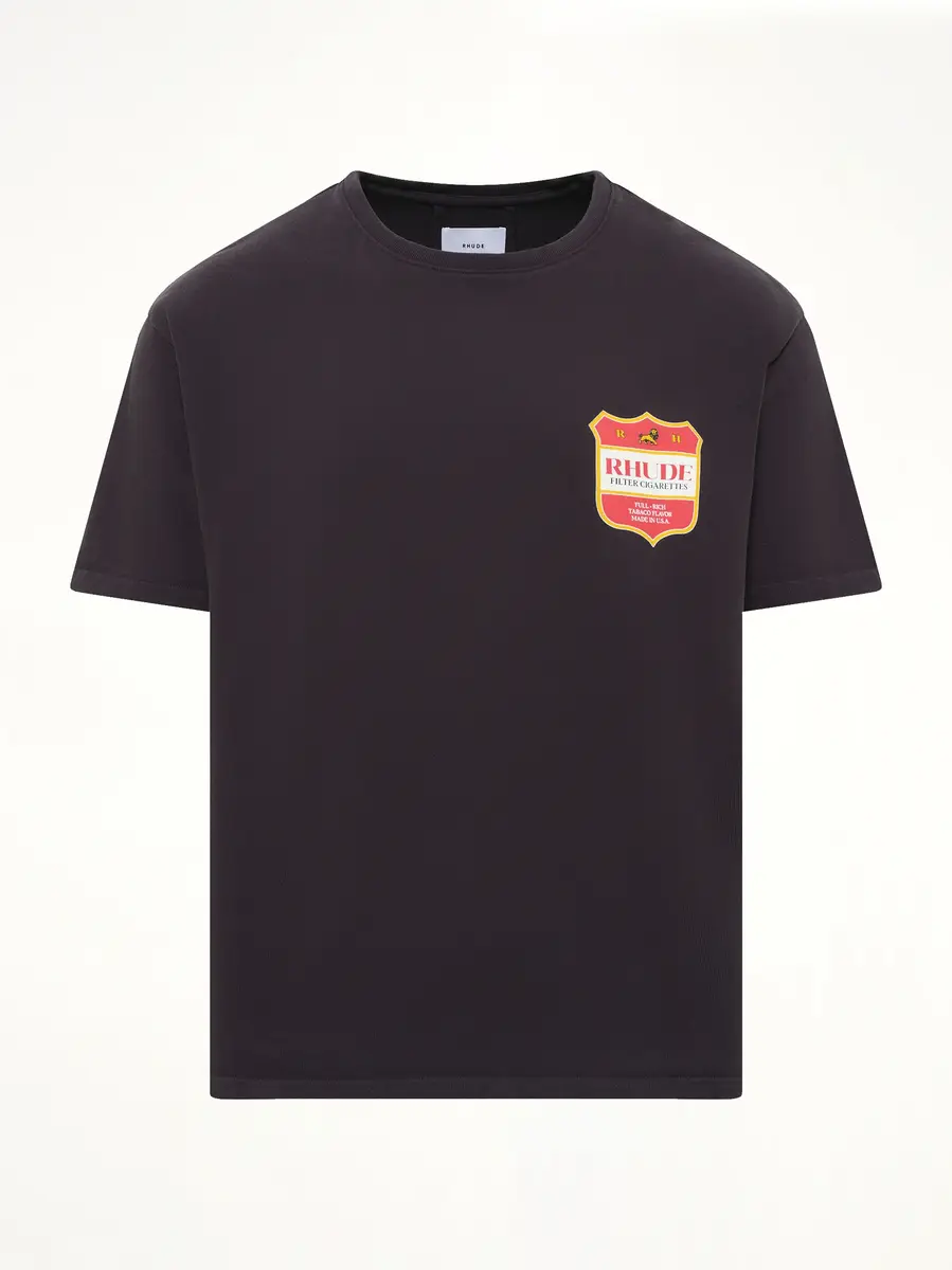Rhude Filtaro Crest T-shirt in Vintage Black | Thumbnail 2 Rhude Filtaro Crest T-shirt in Vintage Black | Thumbnail 2