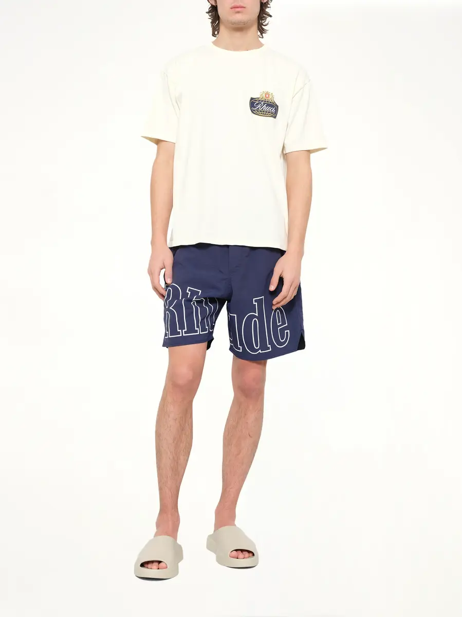 Rhude Rhude Safari Crest T-shirt in Vintage White | Thumbnail 4 Rhude Rhude Safari Crest T-shirt in Vintage White | Thumbnail 4