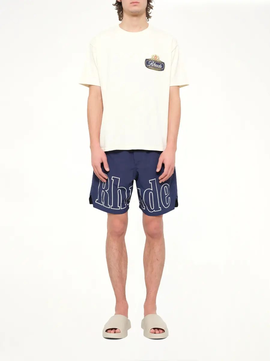 Rhude Rhude Safari Crest T-shirt in Vintage White | Thumbnail 7 Rhude Rhude Safari Crest T-shirt in Vintage White | Thumbnail 7