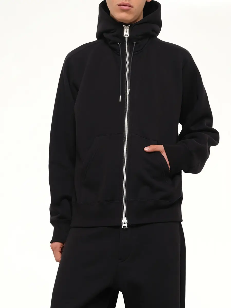 Sacai Cotton Jersey Hoodie | Thumbnail 6 Sacai Cotton Jersey Hoodie | Thumbnail 6