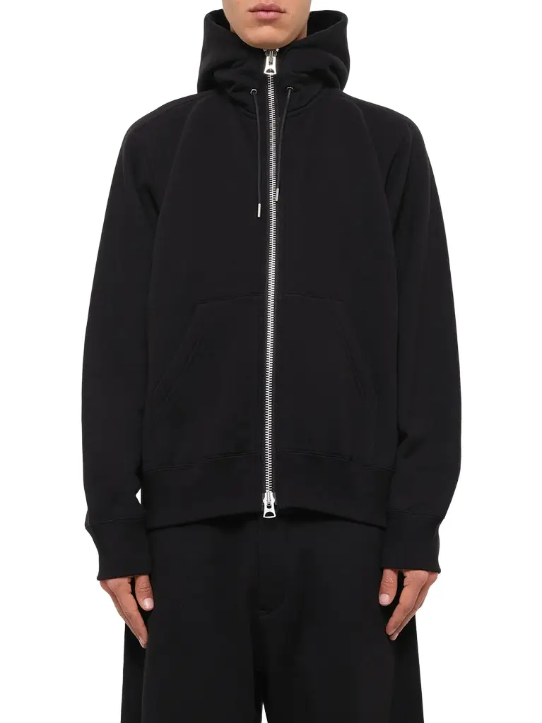 Sacai Cotton Jersey Hoodie