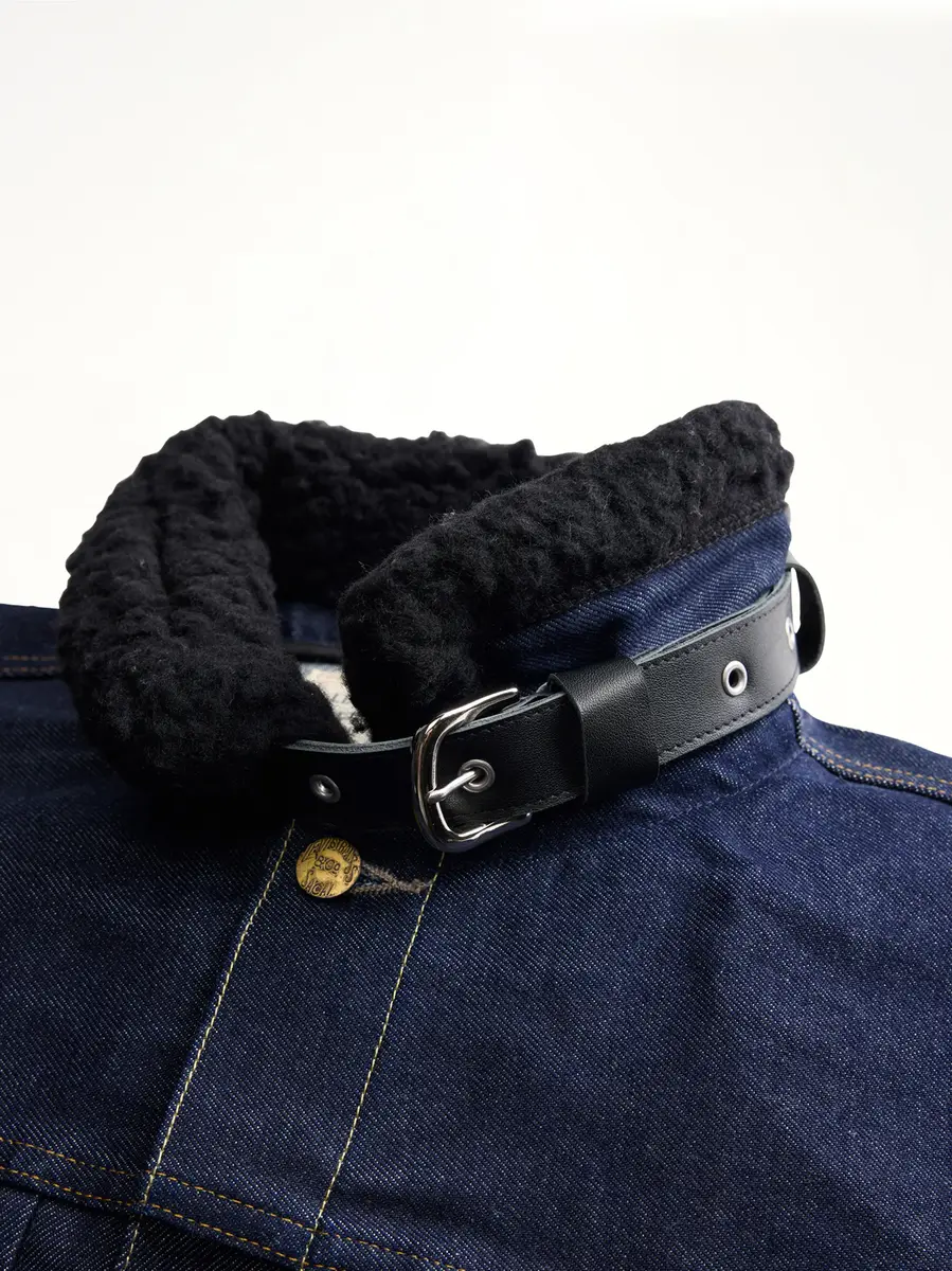 Sacai Sacai x Levi's Mens Sherpa Denim Jacket | Thumbnail 3
