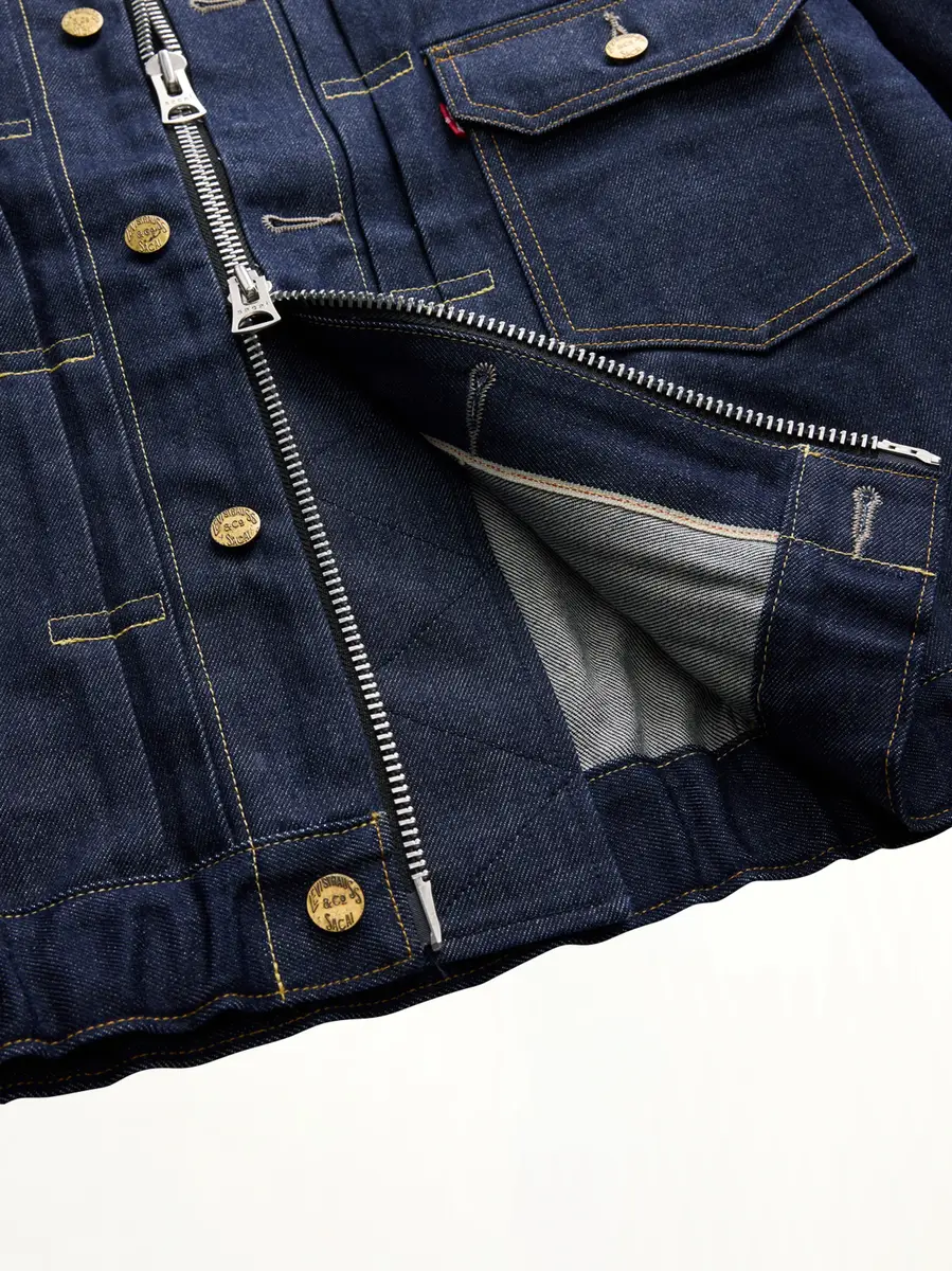 Sacai Sacai x Levi's Mens Denim Blouson | Thumbnail 3