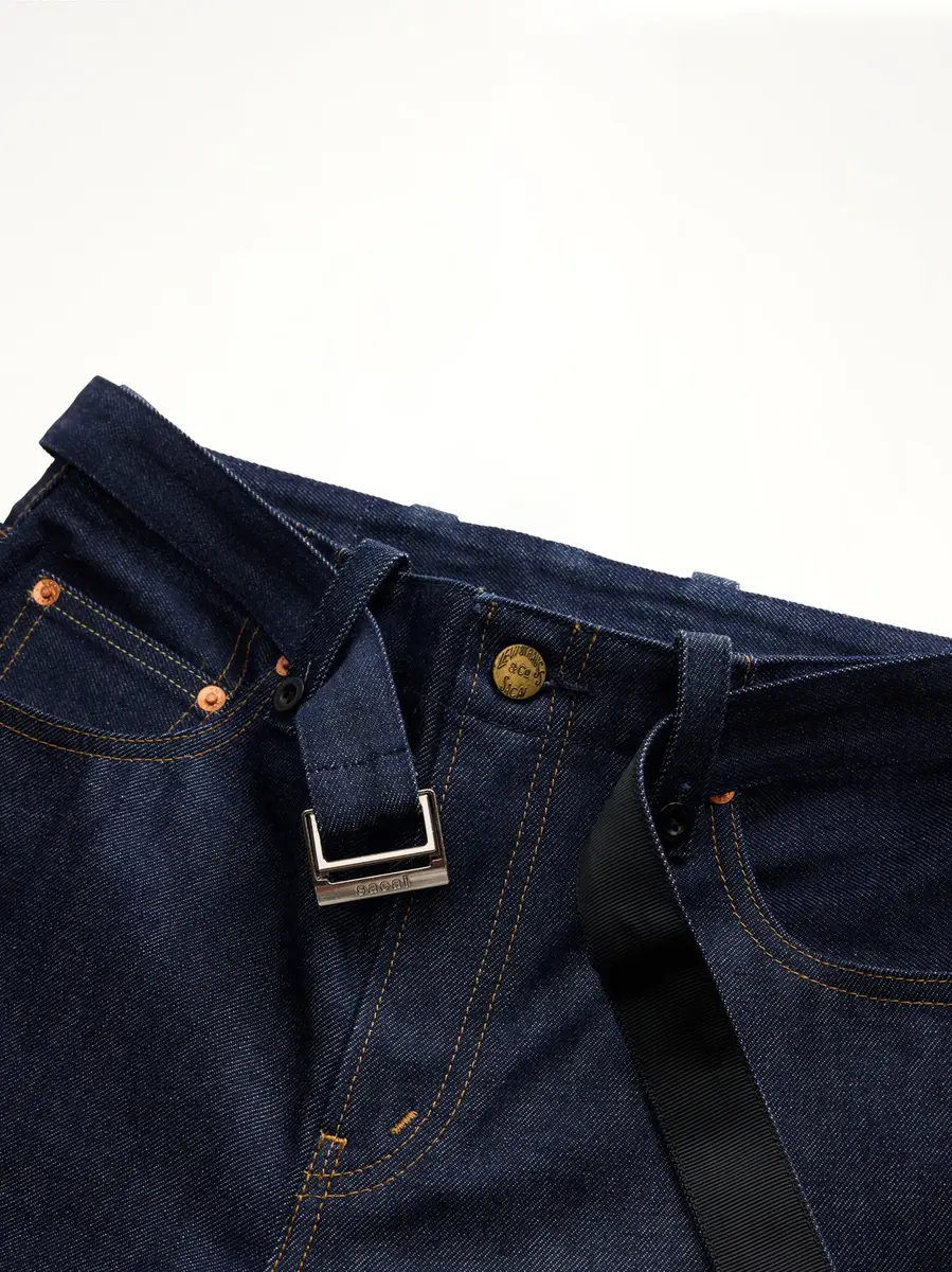 Sacai Sacai x Levi's Unisex Belted Wide Pants | Thumbnail 4 Sacai Sacai x Levi's Unisex Belted Wide Pants | Thumbnail 4