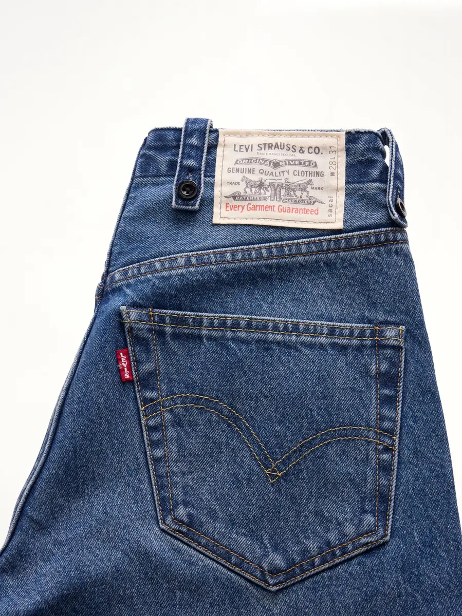 Sacai Sacai x Levi's Unisex Belted Wide Pants | Thumbnail 3 Sacai Sacai x Levi's Unisex Belted Wide Pants | Thumbnail 3