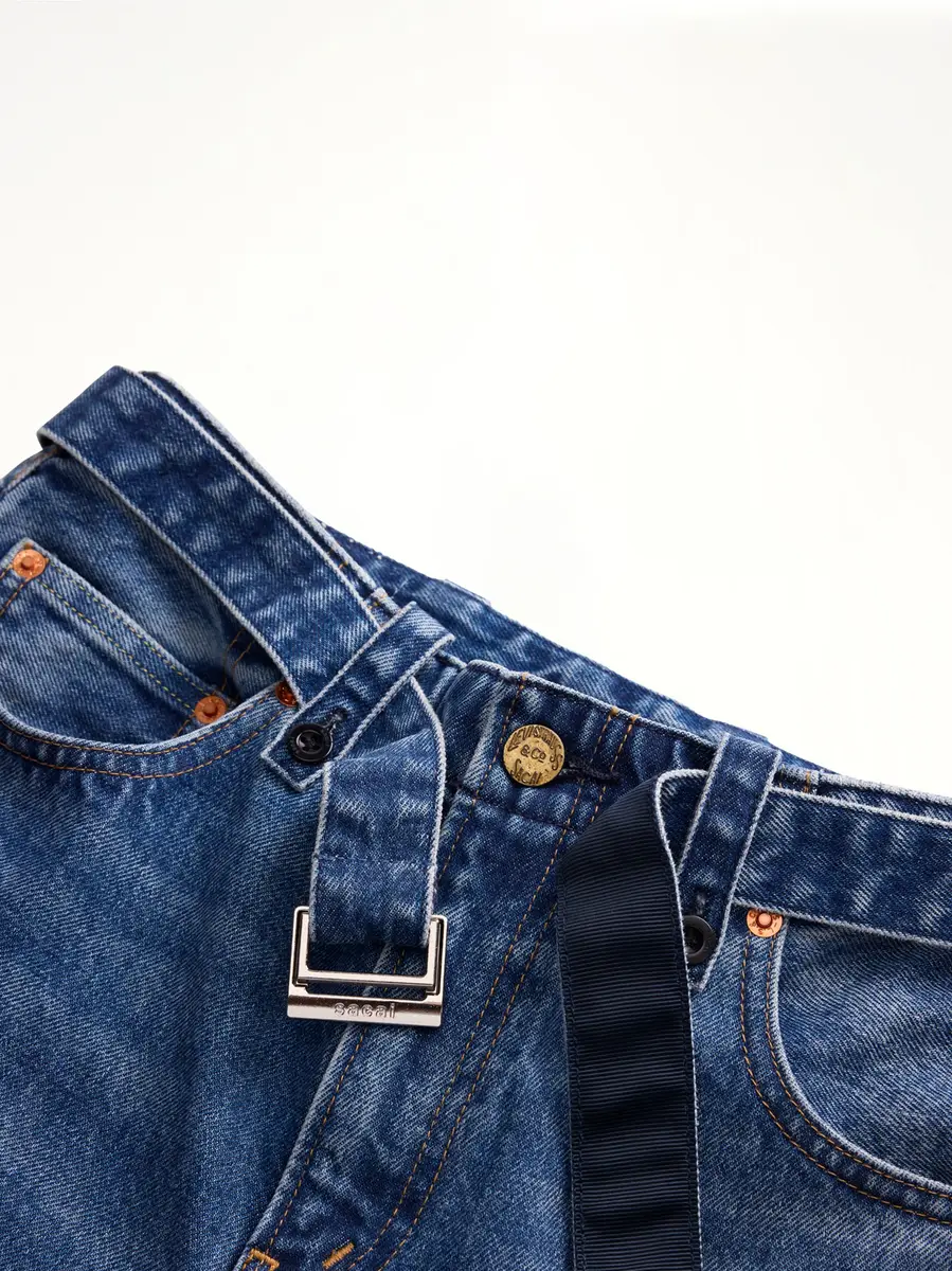 Sacai Sacai x Levi's Unisex Belted Wide Pants | Thumbnail 4 Sacai Sacai x Levi's Unisex Belted Wide Pants | Thumbnail 4