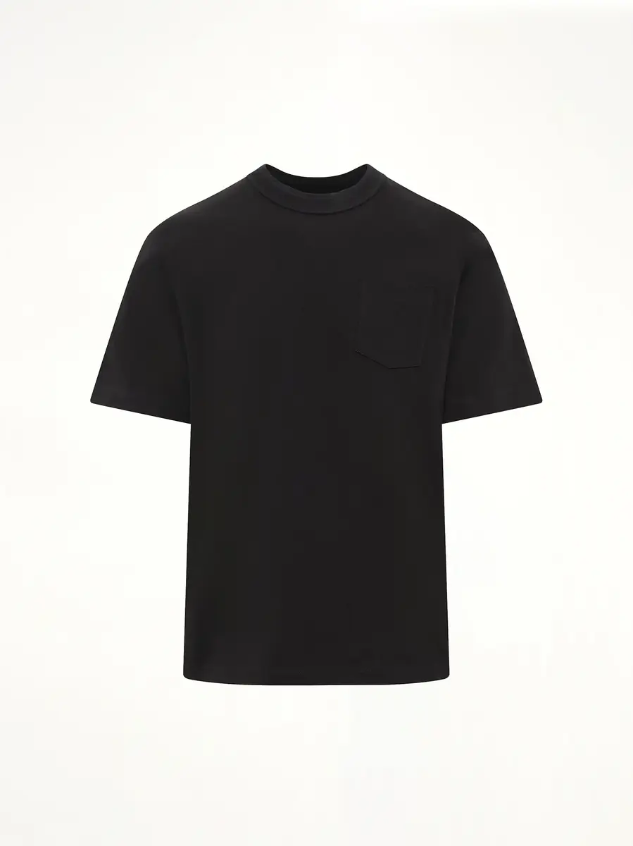 Sacai Side Zip Cotton T-shirt | Thumbnail 2 Sacai Side Zip Cotton T-shirt | Thumbnail 2