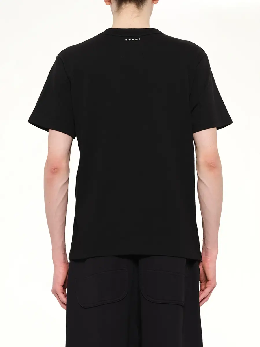 Sacai Side Zip Cotton T-shirt | Thumbnail 5 Sacai Side Zip Cotton T-shirt | Thumbnail 5