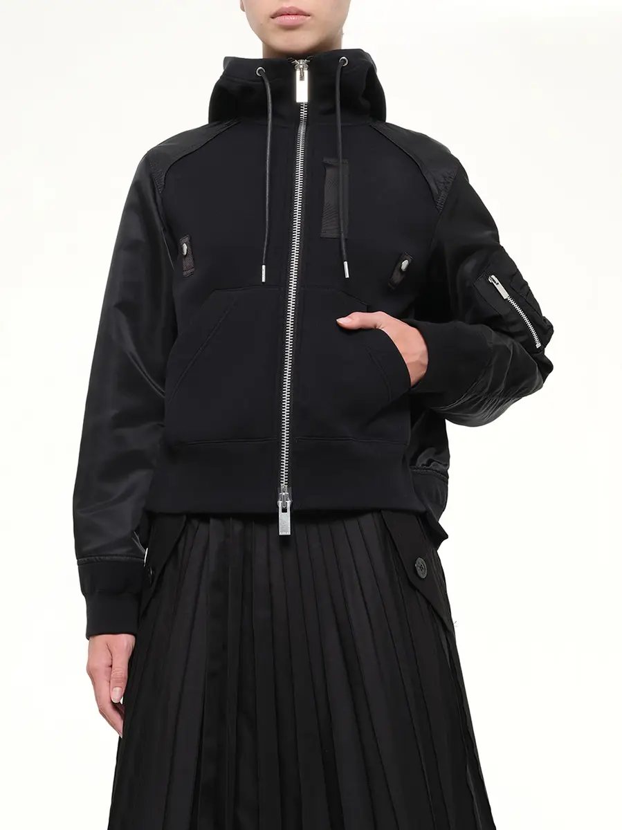 Sacai Sponge Sweat Zip Hoodie | Thumbnail 6 Sacai Sponge Sweat Zip Hoodie | Thumbnail 6