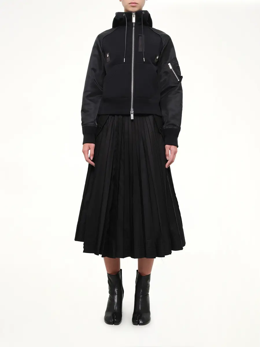 Sacai Sponge Sweat Zip Hoodie | Thumbnail 7 Sacai Sponge Sweat Zip Hoodie | Thumbnail 7