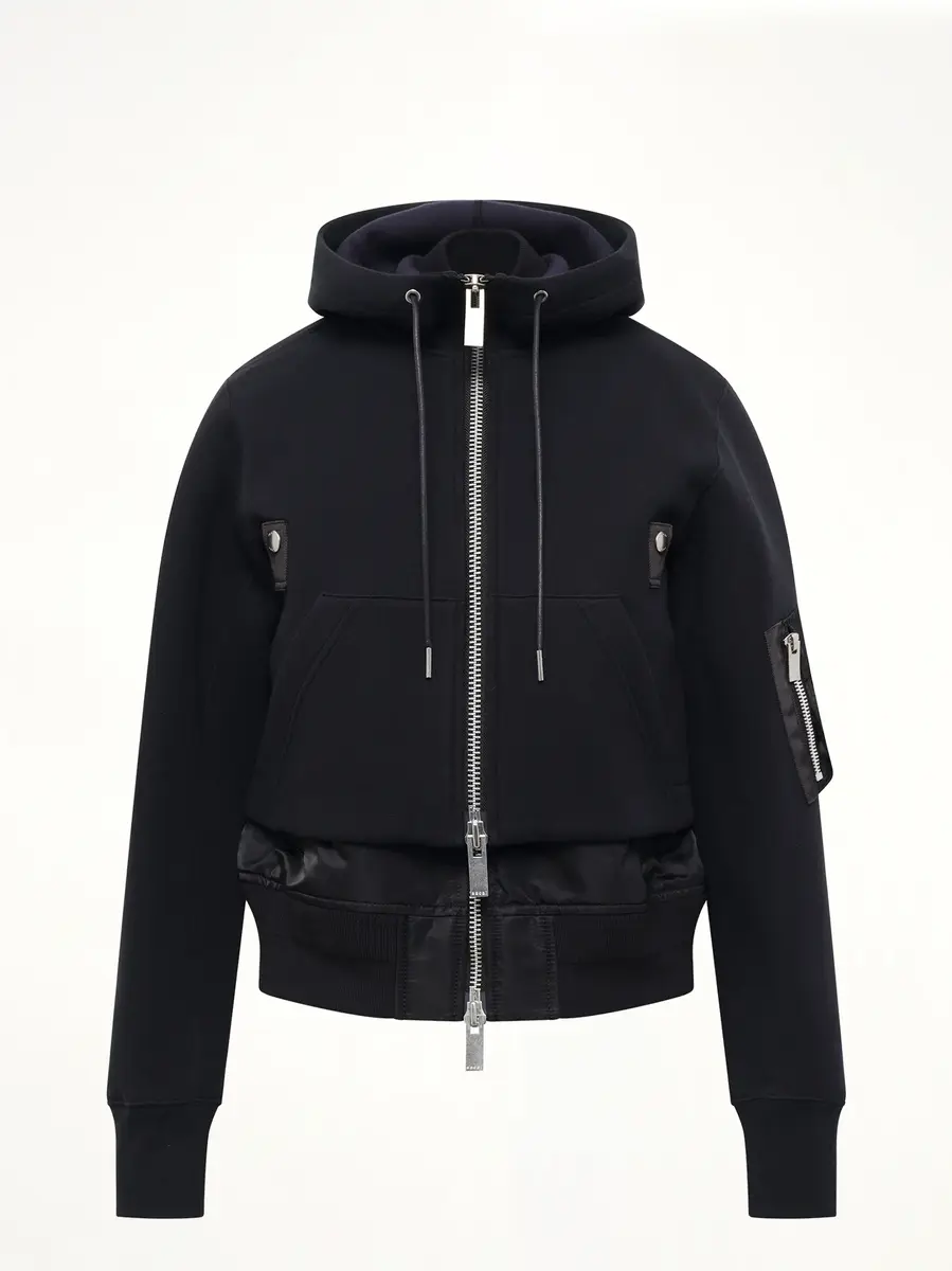 Sacai Sponge Sweat Hoodie | Thumbnail 2 Sacai Sponge Sweat Hoodie | Thumbnail 2