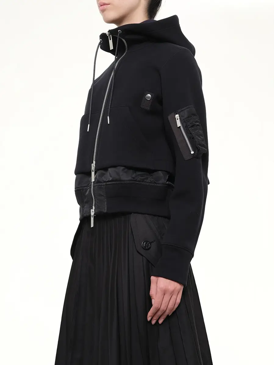 Sacai Sponge Sweat Hoodie | Thumbnail 3 Sacai Sponge Sweat Hoodie | Thumbnail 3