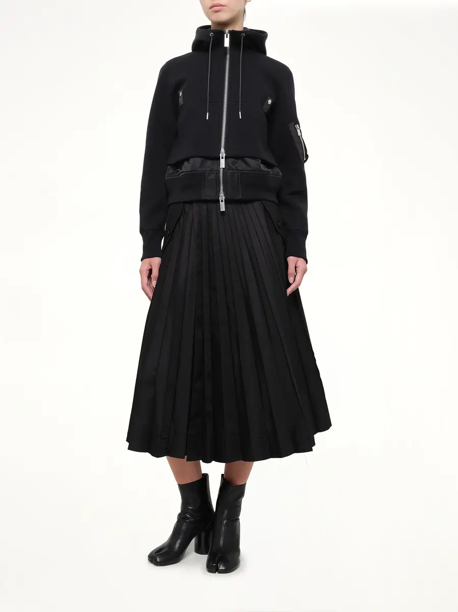 Sacai Sponge Sweat Hoodie | Thumbnail 4 Sacai Sponge Sweat Hoodie | Thumbnail 4