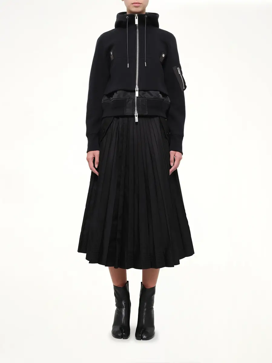 Sacai Sponge Sweat Hoodie | Thumbnail 7 Sacai Sponge Sweat Hoodie | Thumbnail 7