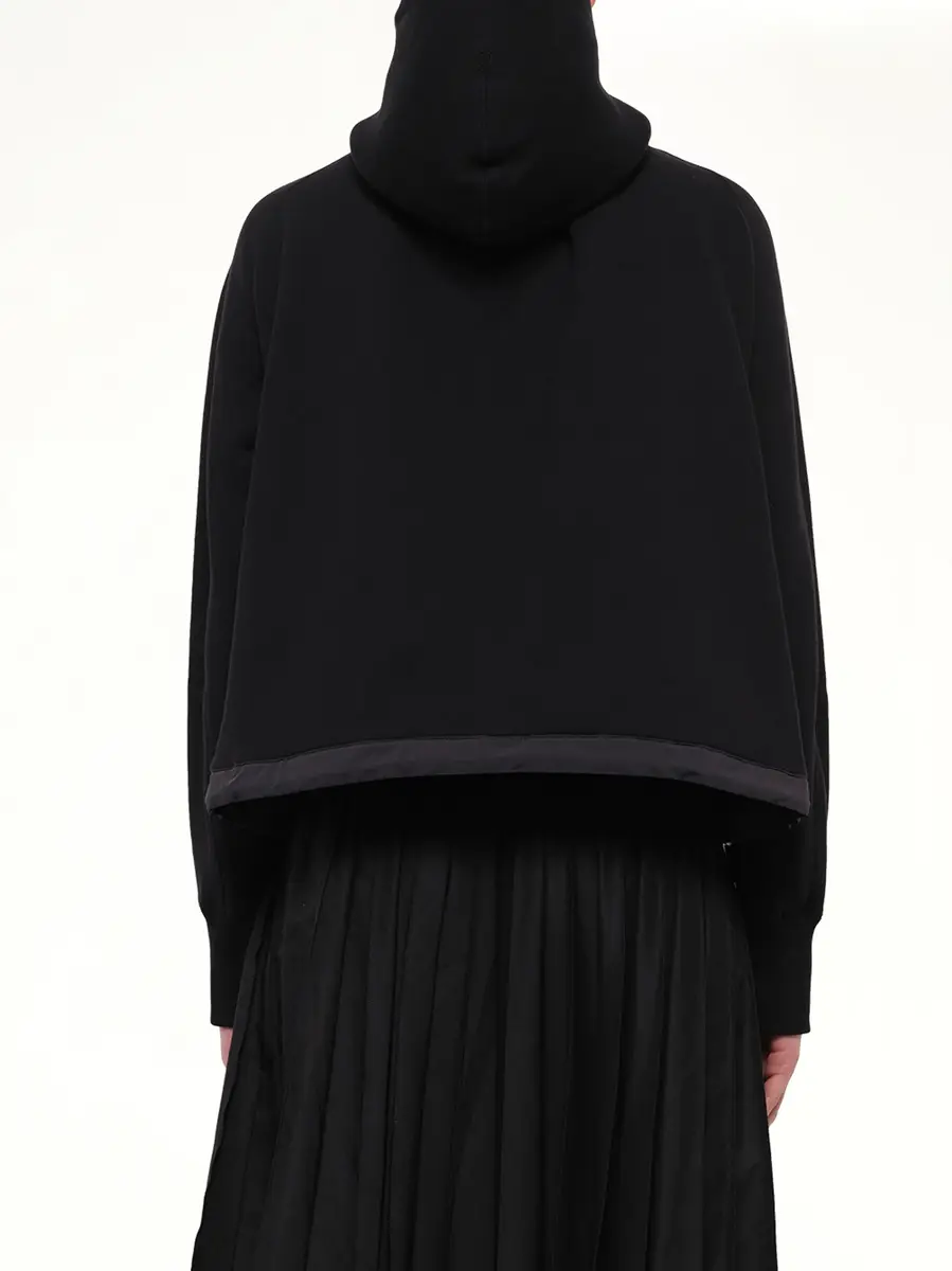 Sacai Cotton Jersey Zip Hoodie | Thumbnail 5 Sacai Cotton Jersey Zip Hoodie | Thumbnail 5