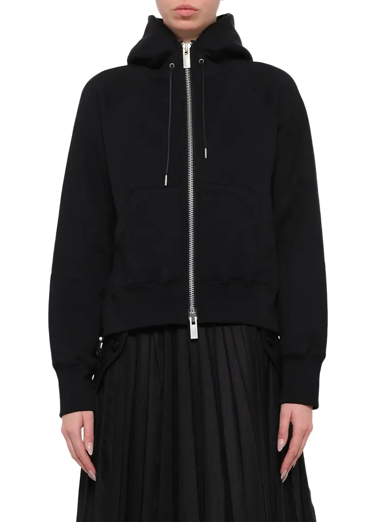 Cotton Jersey Zip Hoodie Cotton Jersey Zip Hoodie