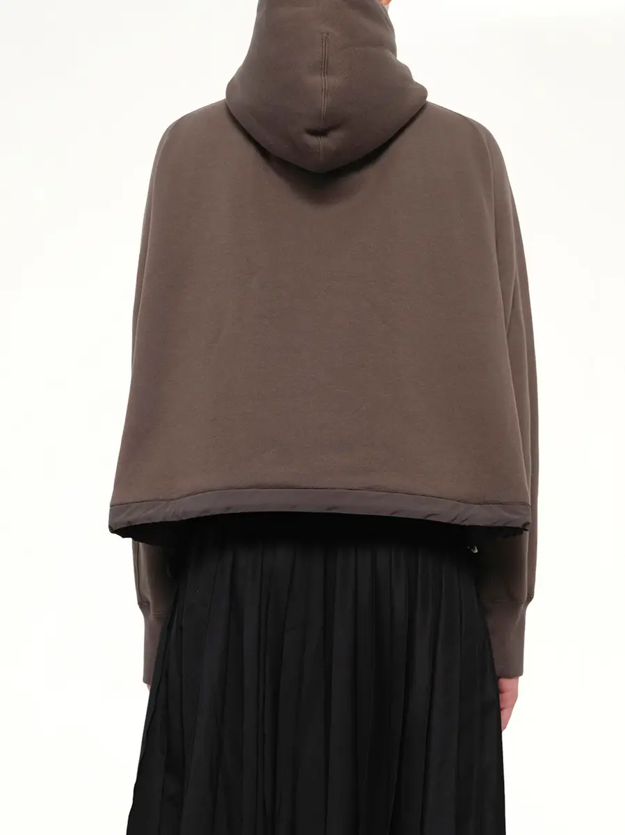 Sacai Cotton Jersey Zip Hoodie | Thumbnail 5 Sacai Cotton Jersey Zip Hoodie | Thumbnail 5