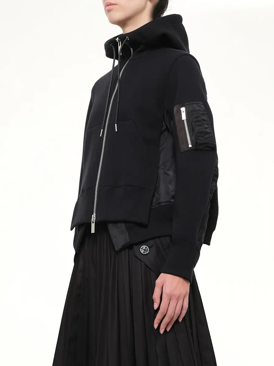 Sacai Runway Sponge Sweat Hoodie | Thumbnail 3 Sacai Runway Sponge Sweat Hoodie | Thumbnail 3