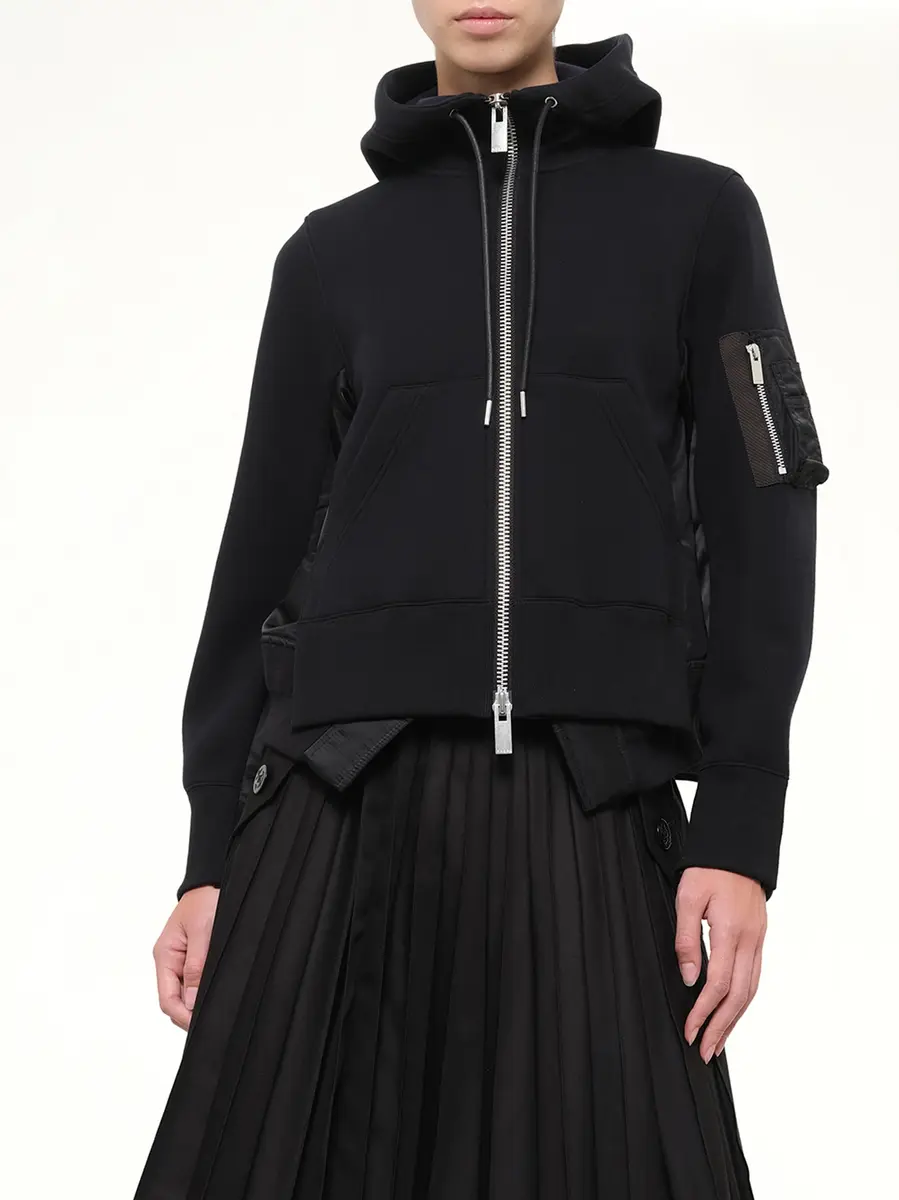 Sacai Runway Sponge Sweat Hoodie | Thumbnail 6 Sacai Runway Sponge Sweat Hoodie | Thumbnail 6