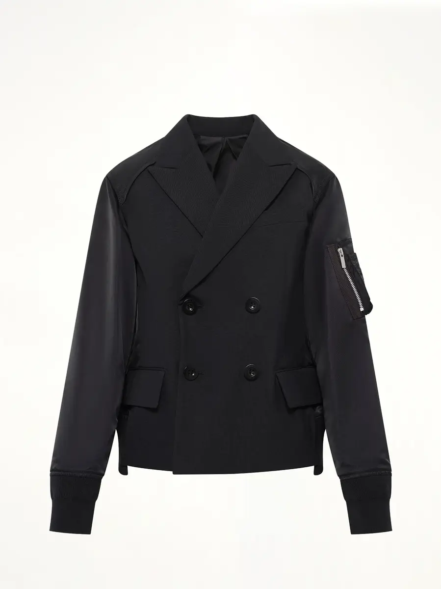 Sacai Suiting x Nylon Twill Jacket | Thumbnail 2