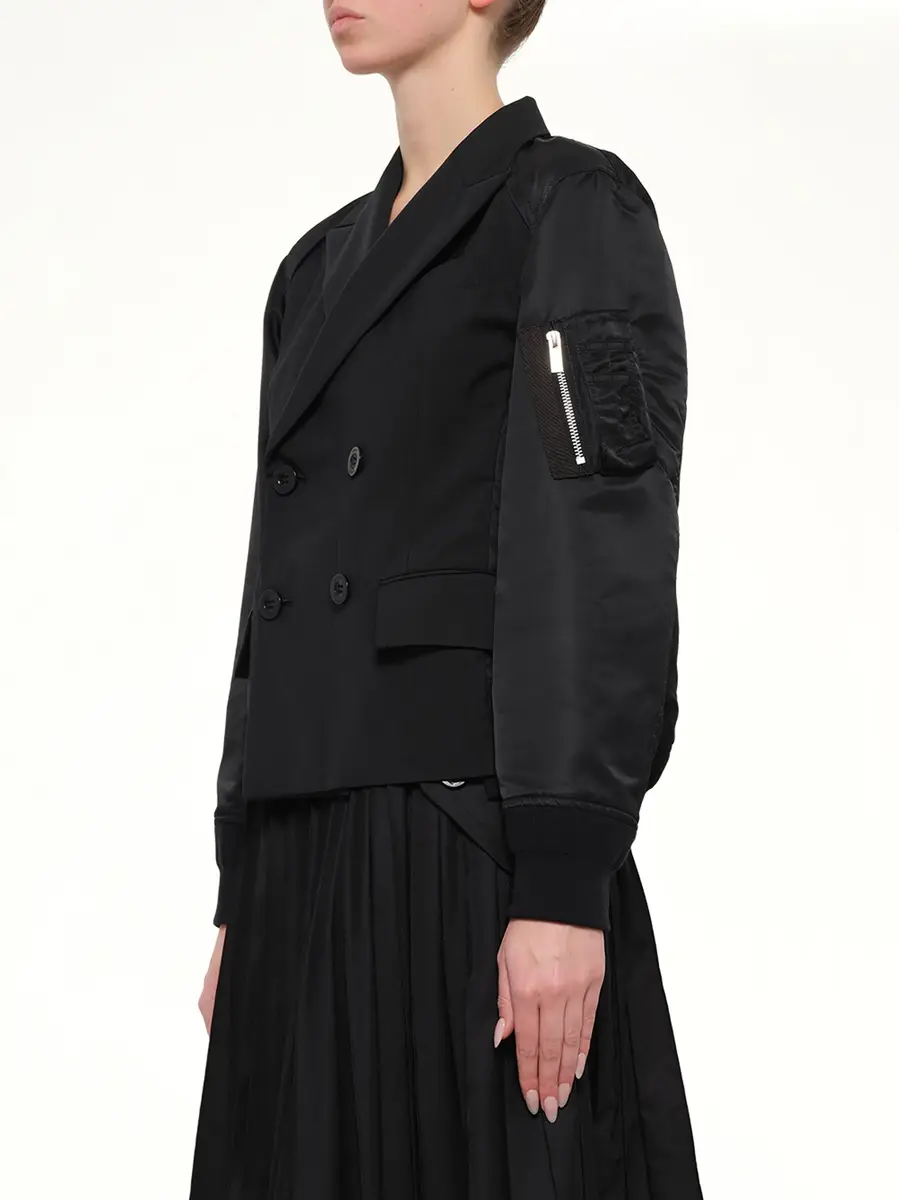 Sacai Suiting x Nylon Twill Jacket | Thumbnail 3
