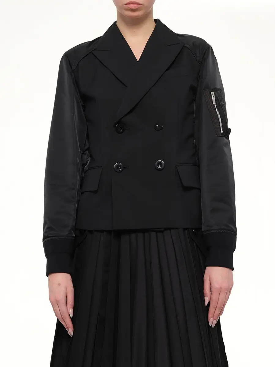 Sacai Suiting x Nylon Twill Jacket | Thumbnail 6