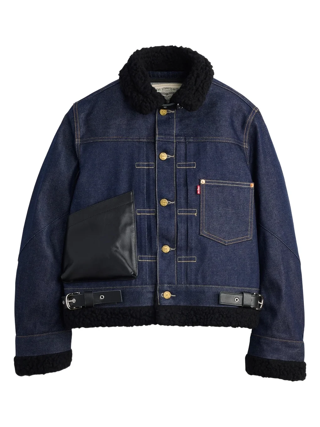 Sacai Sacai x Levi's Womens Sherpa Denim Jacket