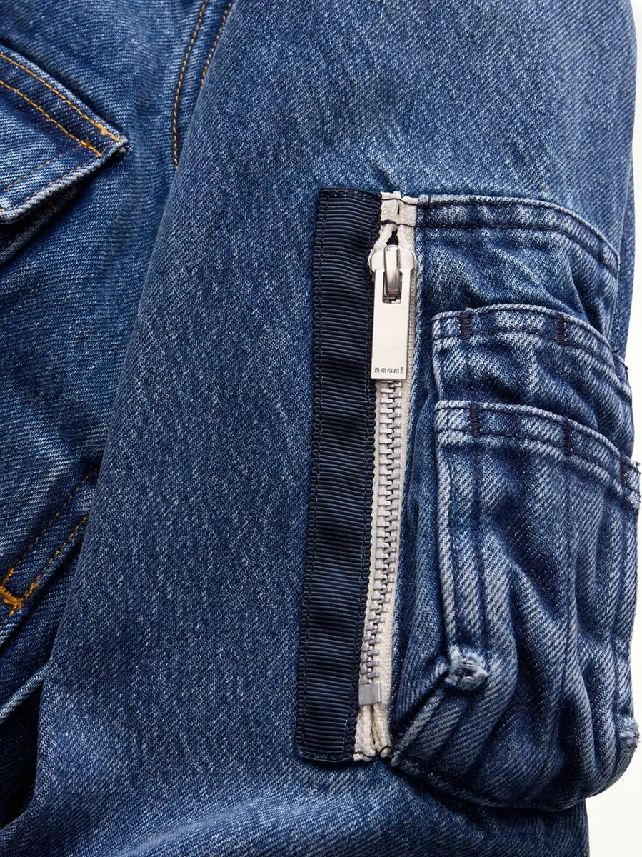 Sacai Sacai x Levi's Womens Denim Blouson | Thumbnail 4 Sacai Sacai x Levi's Womens Denim Blouson | Thumbnail 4