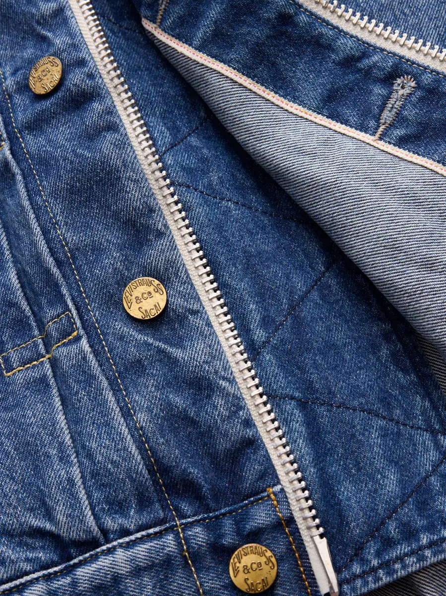 Sacai Sacai x Levi's Womens Denim Blouson | Thumbnail 5 Sacai Sacai x Levi's Womens Denim Blouson | Thumbnail 5