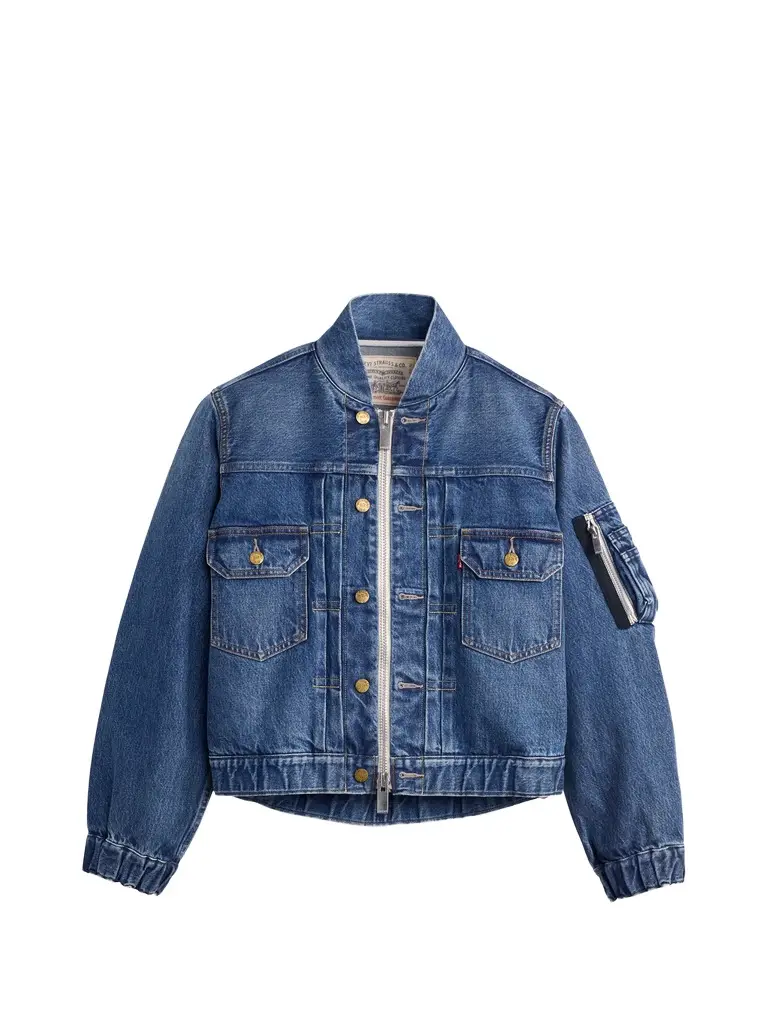 Sacai x Levi's Womens Denim Blouson Sacai x Levi's Womens Denim Blouson