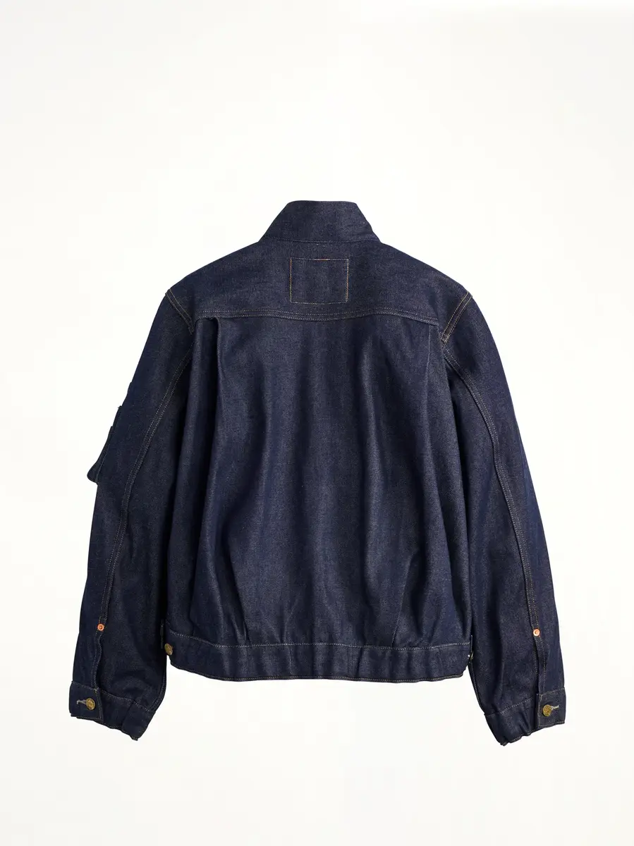Sacai Sacai x Levi's Womens Denim Blouson | Thumbnail 2 Sacai Sacai x Levi's Womens Denim Blouson | Thumbnail 2