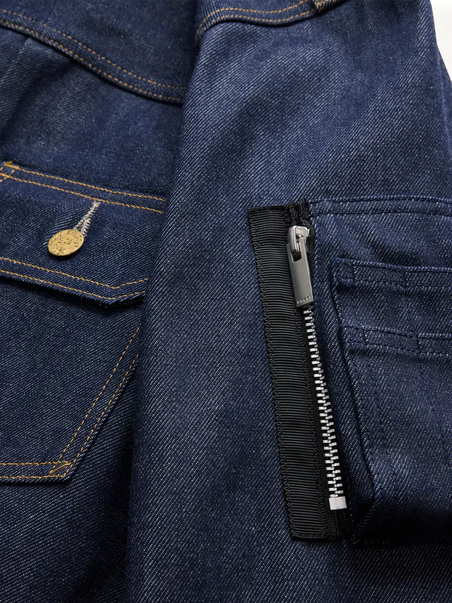 Sacai Sacai x Levi's Womens Denim Blouson | Thumbnail 4 Sacai Sacai x Levi's Womens Denim Blouson | Thumbnail 4