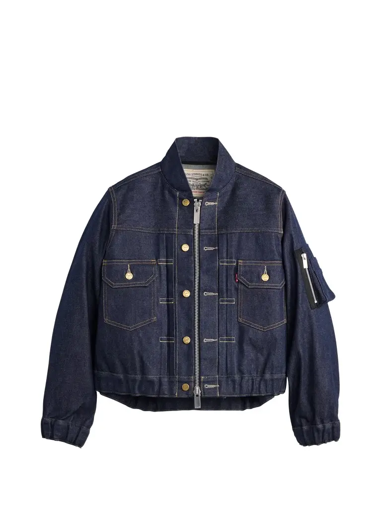 Sacai x Levi's Womens Denim Blouson Sacai x Levi's Womens Denim Blouson