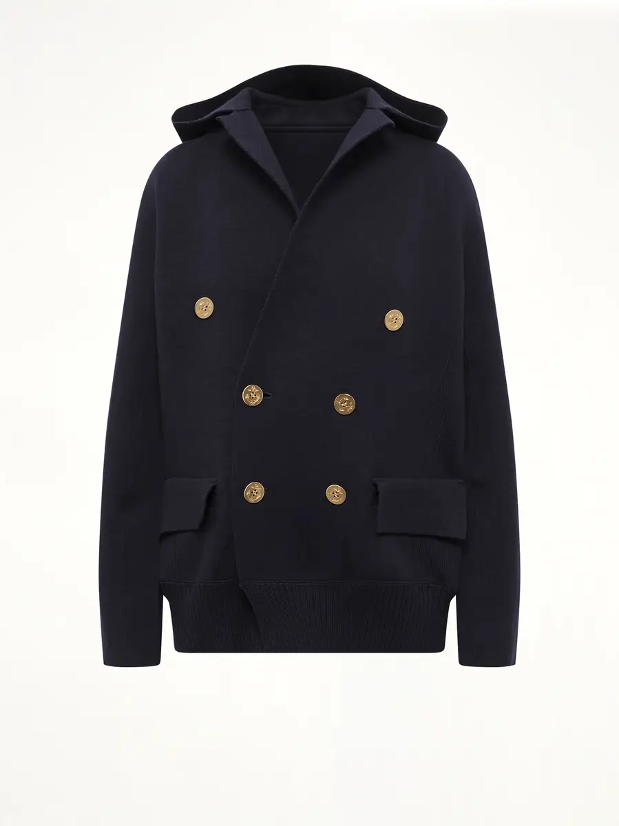 Sacai Cotton Cashmere Knit Jacket | Thumbnail 2 Sacai Cotton Cashmere Knit Jacket | Thumbnail 2