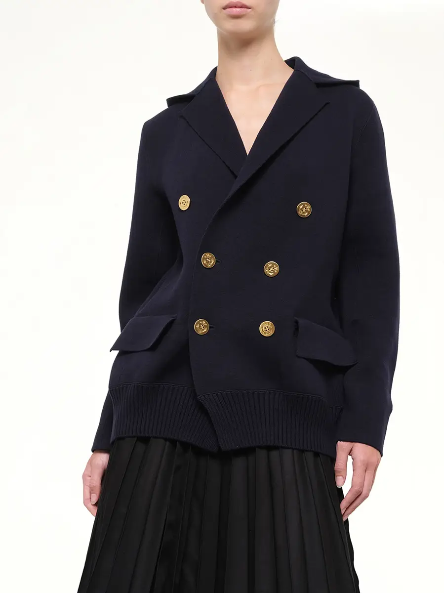 Sacai Cotton Cashmere Knit Jacket | Thumbnail 6 Sacai Cotton Cashmere Knit Jacket | Thumbnail 6