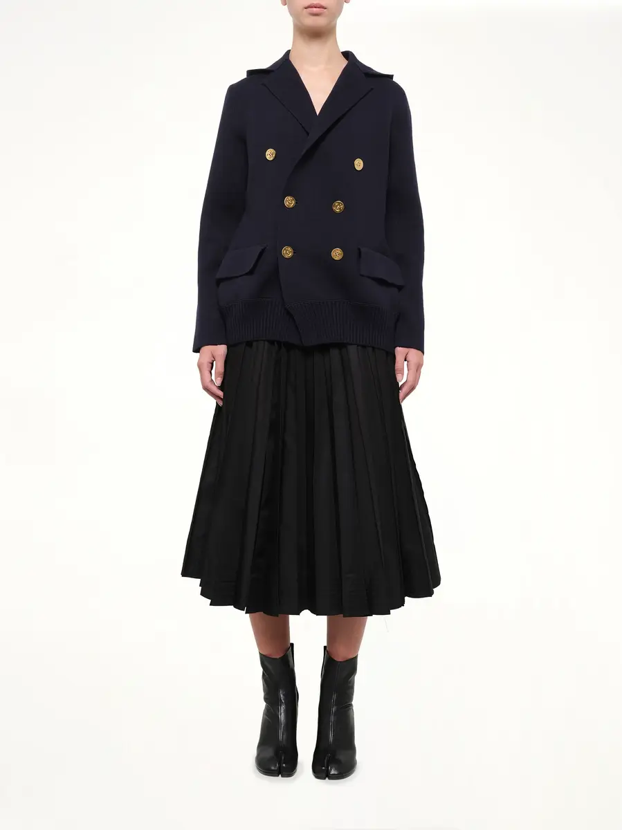 Sacai Cotton Cashmere Knit Jacket | Thumbnail 7 Sacai Cotton Cashmere Knit Jacket | Thumbnail 7