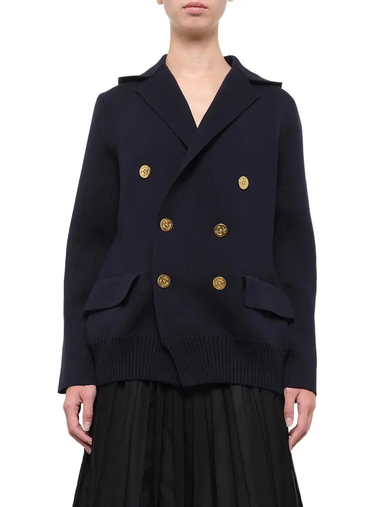 Cotton Cashmere Knit Jacket Cotton Cashmere Knit Jacket