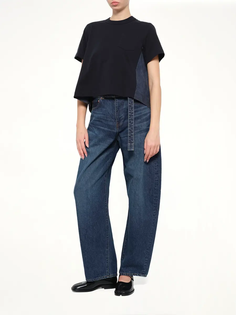 Sacai Barrel Denim Pants | Thumbnail 4 Sacai Barrel Denim Pants | Thumbnail 4