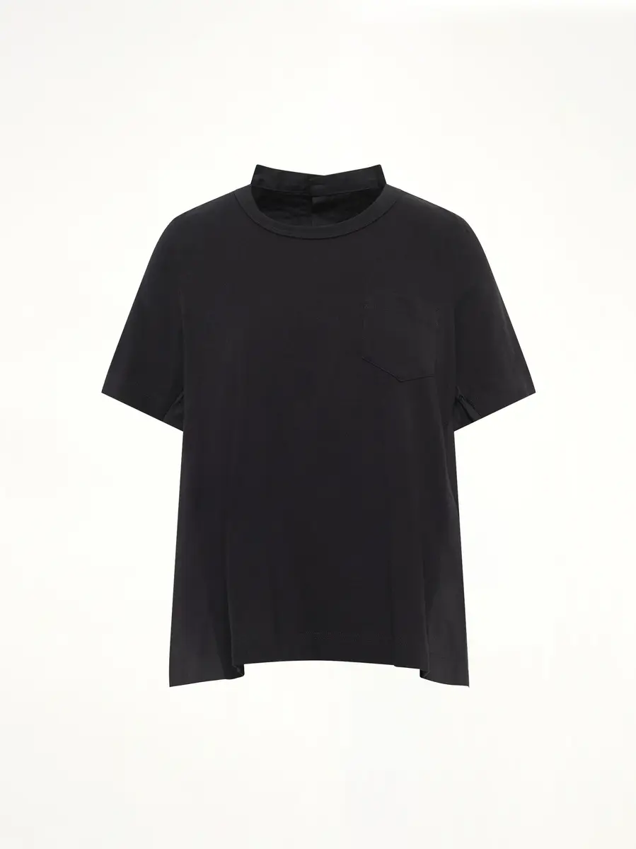 Sacai Cotton Poplin x Jersey T-shirt | Thumbnail 2 Sacai Cotton Poplin x Jersey T-shirt | Thumbnail 2