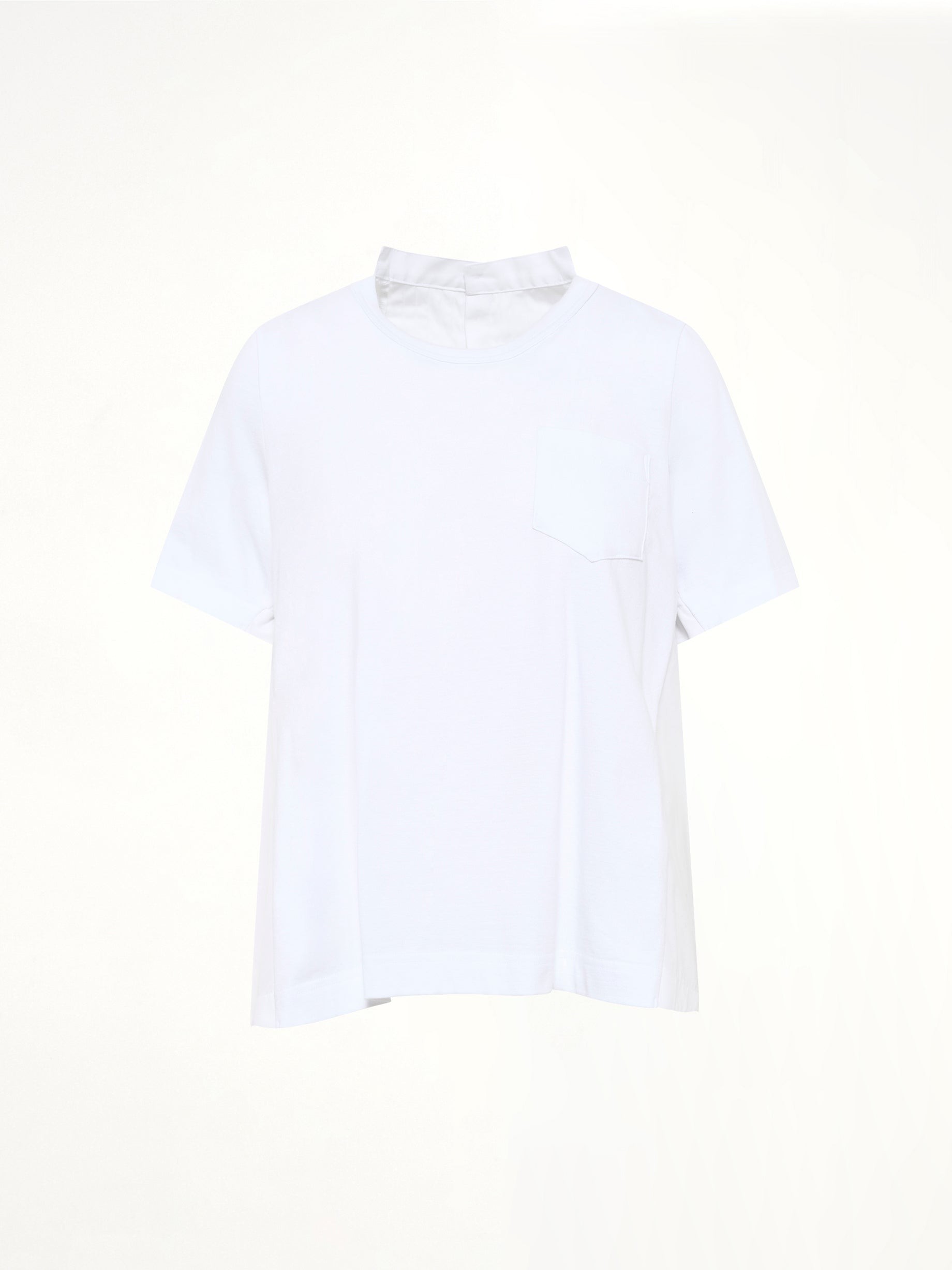 Sacai Cotton Poplin x Jersey T-shirt | Thumbnail 2 Sacai Cotton Poplin x Jersey T-shirt | Thumbnail 2