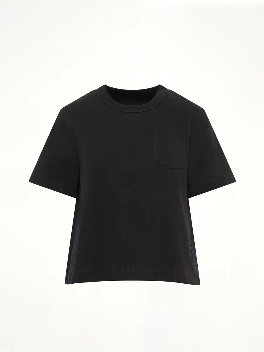 Sacai Denim x Cotton Jersey T-shirt | Thumbnail 2 Sacai Denim x Cotton Jersey T-shirt | Thumbnail 2